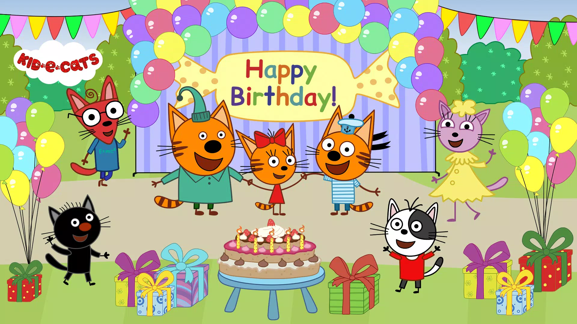 Kid-E-Cats: Kids birthday 螢幕截圖 0