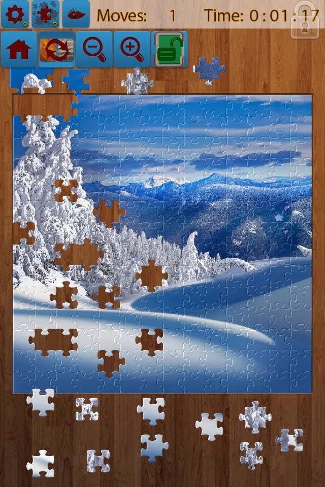 Snow Landscape Jigsaw Puzzles 스크린샷 0