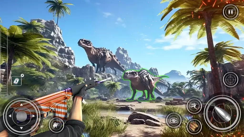 Dino Hunting: Dinosaur Game 3D Ảnh chụp màn hình 1