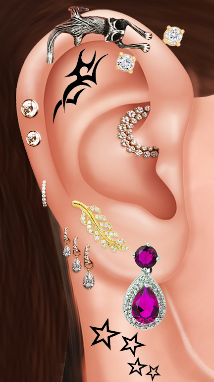 Ear Wax Salon:ASMR Doctor Game Schermafbeelding 0