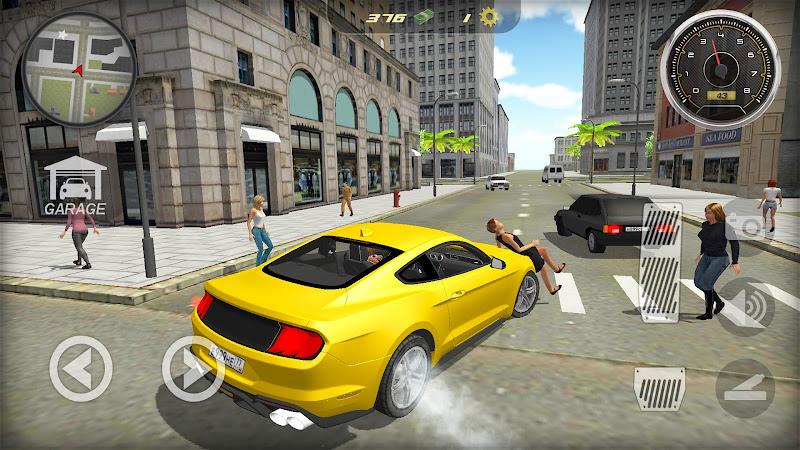 Car Simulator Mustang 스크린샷 0