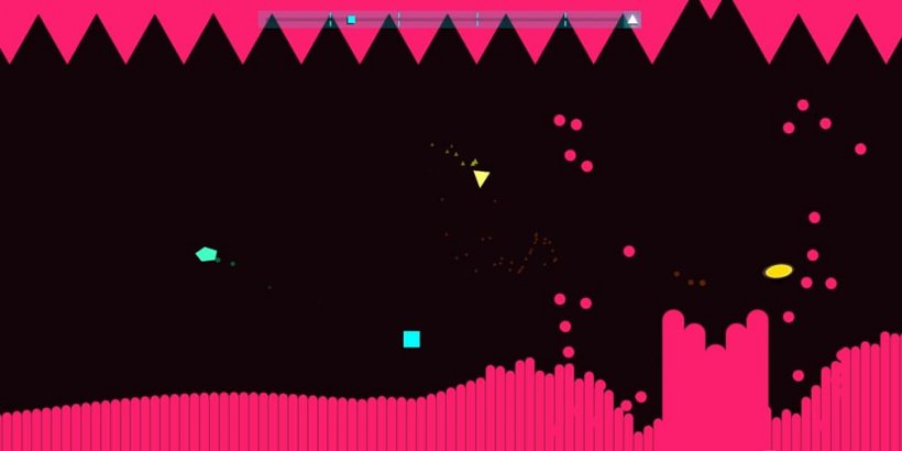 Kakofoniczna kooperacja Bullet Hell „Just Shapes & Beats” atakuje iOS