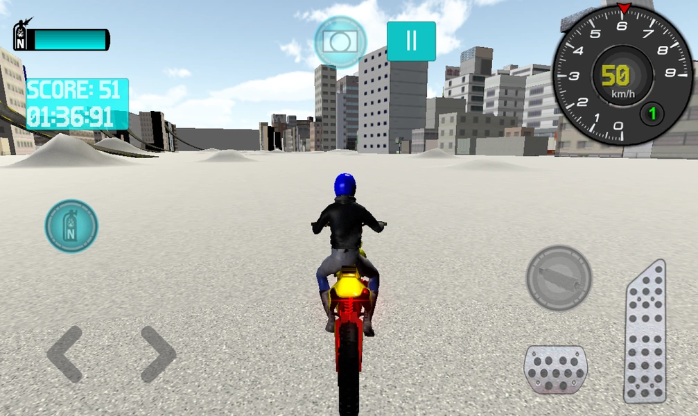 Motocross City Driver 螢幕截圖 0