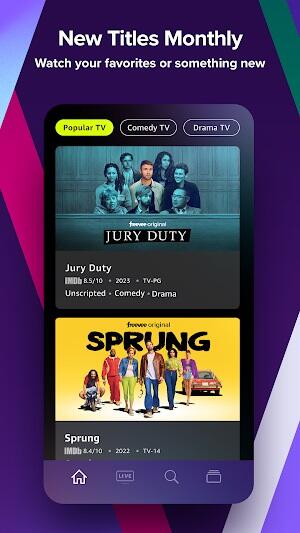 Amazon Freevee Schermafbeelding 2