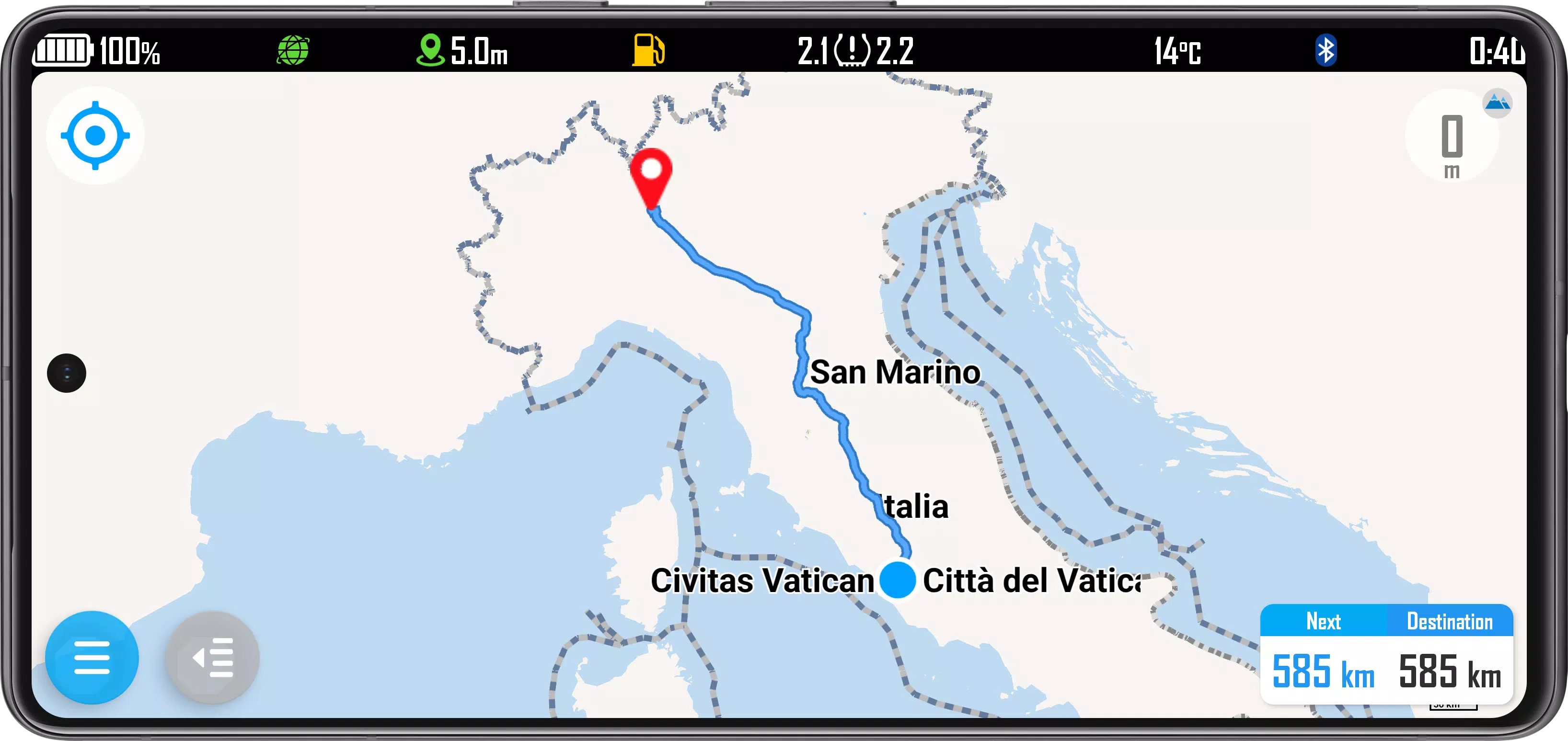SpeedoX MyRide Скриншот 3